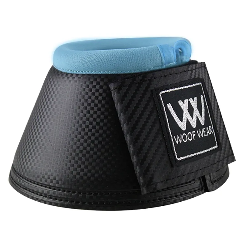 Woof Wear Colour Fusion Pro Over Reach Boots Black/Turquoise